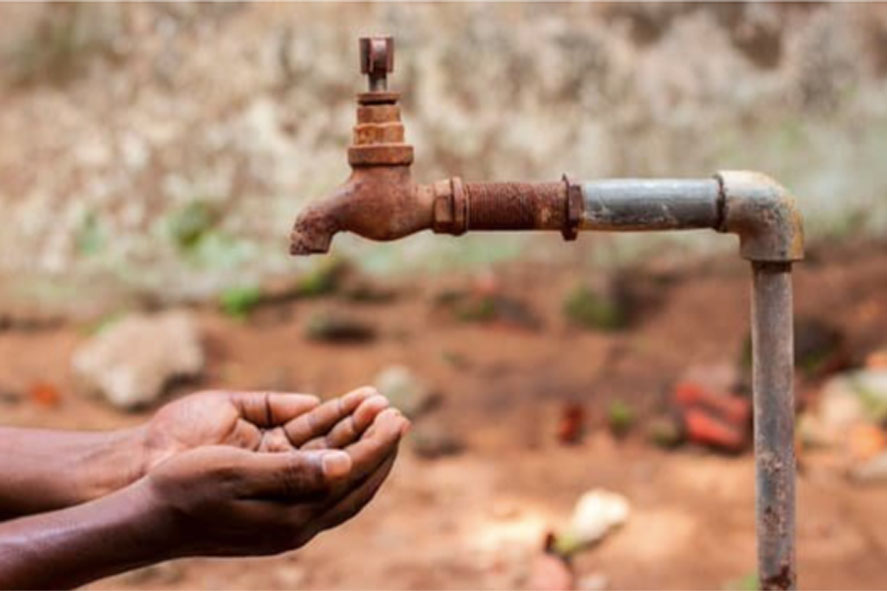 Running out of water